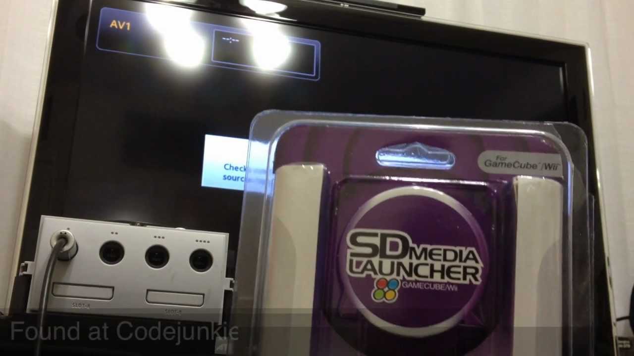gamecube gba player startup disc sd media launcher